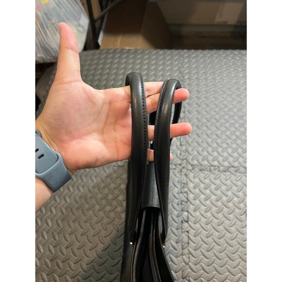 TUMI Sinclair Tegan Black Saffiano Leather Business Tote Shoulder‎ Bag #79385D - Picture 5 of 14